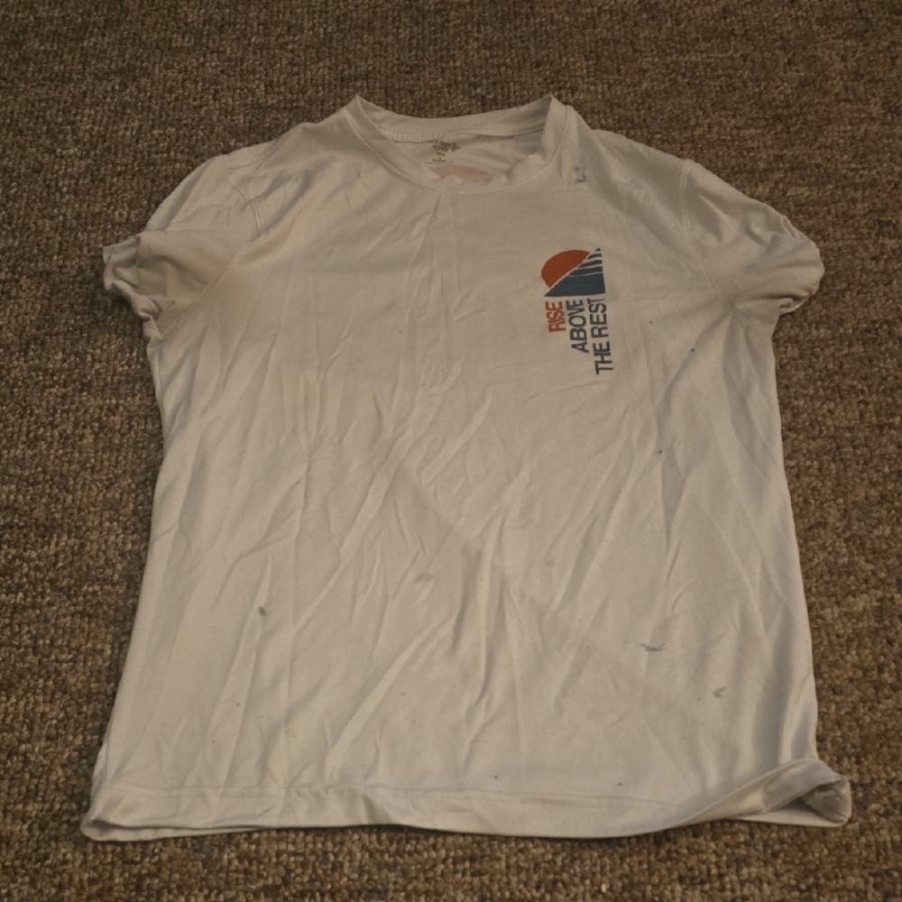 Old Navy White Short Sleeve Tee